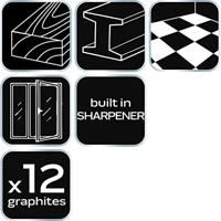 Neo Markeerpotlood Dry met navulling - 6453340 - thumbnail