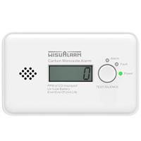 Wisualarm HY-GC20B Koolmonoxidemelder Incl. batterij (10 jaar) werkt op batterijen Detectie van Koolmonoxide - thumbnail