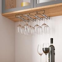 Metaltex Wijnglazenrek 11x26x4 cm Zwart 2 Stuks - thumbnail