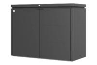 Biohort metalen tuinhuis HighBoard 160x70x118 cm- Plat dak- Metaal- Biohort - thumbnail