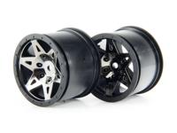 Rear Wheel Raider (Black Chrome) 2pcs (AR510027) - thumbnail