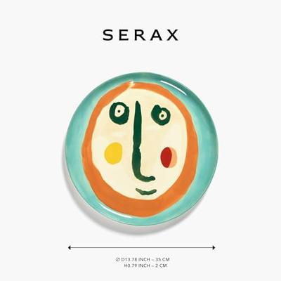 SERAX - Feast by Ottolenghi - Serveerbord L 35x35cm Face 2 SERAX - Feast by Ottolenghi - Serveerbord L 35x35cm Face 2