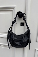Isabel Marant crossbody Maia Medium PP0501FA-D2C24M black - thumbnail