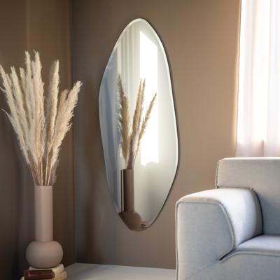 By-Boo Organische Spiegel 'Gem' randloos, 150 x 60cm By-Boo Organische Spiegel 'Gem' randloos, 150 x 60cm