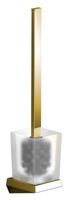 Toiletborstelhouder Sapho Soul Hangend Vierkant 8.8x41.5x8.6 cm Goud - thumbnail