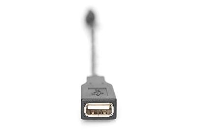 Digitus USB 2.0 Adapter [1x Mini-USB 2.0 B stekker - 1x USB 2.0 bus A] AK-300310-002-S 20.00 cm