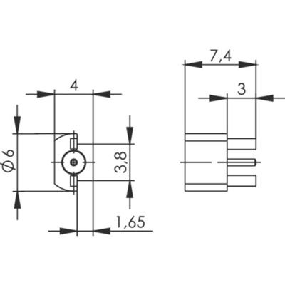 Telegärtner 100025146 100025146 N-connector Stekker, recht 50 Ω 1 stuk(s)