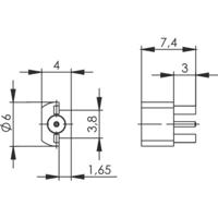 Telegärtner 100025146 100025146 N-connector Stekker, recht 50 Ω 1 stuk(s) - thumbnail