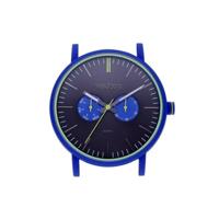 Horloge Uniseks Watx & Colors WXCA2743 Blauw (Ø 44 mm) - thumbnail