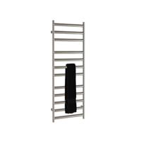 EH Design Radiator Athena 35x120 cm Geborsteld RVS Chroom EH Design - thumbnail