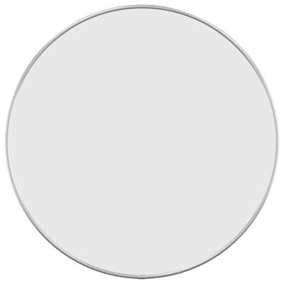 VidaXL Wandspiegel rond ø50 cm zilverkleurig