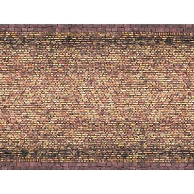 NOCH 0056605 Universeel Kartonnen 3D-plaat Dakpannen, geel/bont