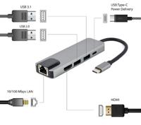 USB-C multi adapter 5-in-1 - thumbnail