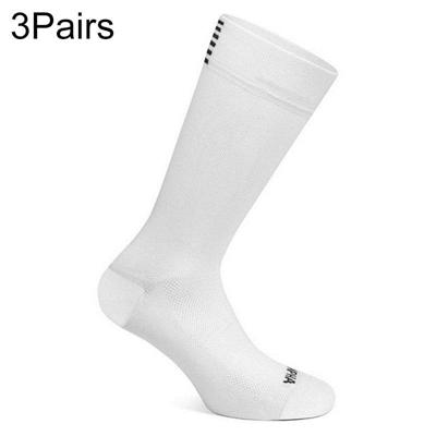 3 paar ademende outdoor sport sokken racefiets Racing Fietsen Sok (wit) 3 paar ademende outdoor sport sokken racefiets Racing Fietsen Sok (wit)