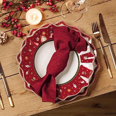 Villeroy & Boch Toy's Delight Dinerbord 29 cm Rood Villeroy & Boch Toy's Delight Dinerbord 29 cm Rood