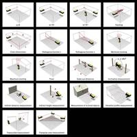 Stabila Afstandsmeters, LD520+camerafunctie 200m - 18562 - thumbnail