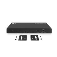 ACT 4K HDMI splitter. 1 in 4 out. EDID ondersteuning - thumbnail