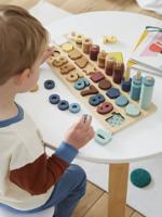 Telbord van FSC¨-hout beige - thumbnail