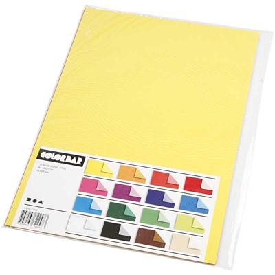Creativ Company Color bar papier kleur a4 100gr, 16 vellen Creativ Company Color bar papier kleur a4 100gr, 16 vellen