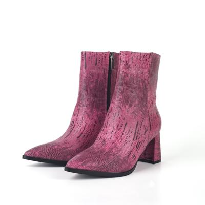 Pink Terrain Boot Lureaux - Handgemaakte Nette Schoenen Voor Heren Pink Terrain Boot Lureaux - Handgemaakte Nette Schoenen Voor Heren