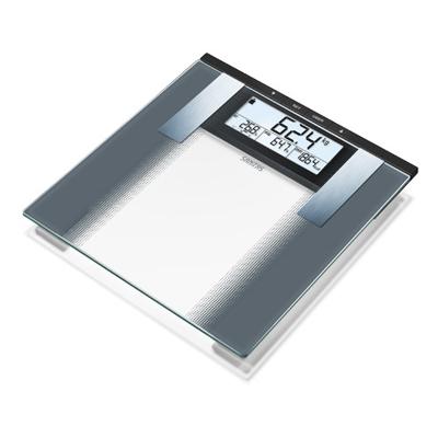 Sanitas SBG 21 Analyse-personenweegschaal Digitaal Weegbereik (max.): 180 kg Grijs, Glas