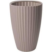 Bloempot - Garden ID - Fancy - 40 x 58 cm - Voor tuin, balkon of interieur - Taupe - thumbnail