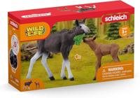 Schleich wild life eland met kalf 42629 - thumbnail