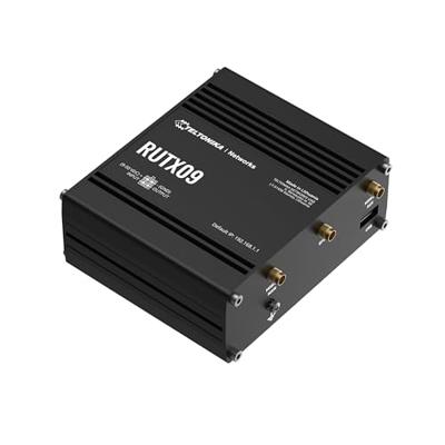 Teltonika RUTX09 LTE Cat6 Router, Aluminium