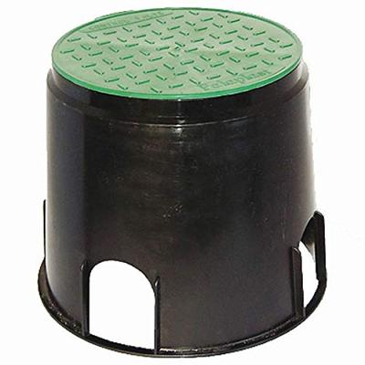Heitronic 21035 Vloerinbouwdoos Zwart, Groen