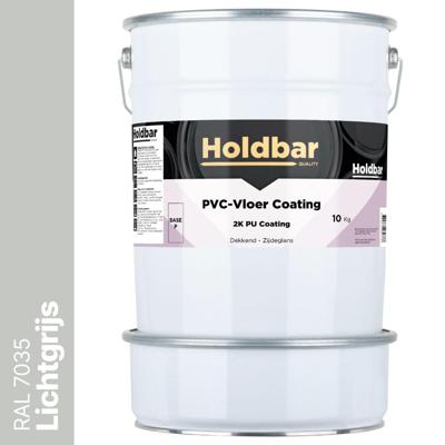 Holdbar PVC-Vloer Coating Lichtgrijs (RAL 7035) 10 Kg