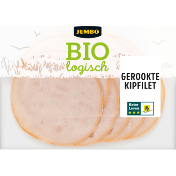 Jumbo Biologisch Gerookte Kipfilet ca. 100 g Jumbo Biologisch Gerookte Kipfilet ca. 100 g