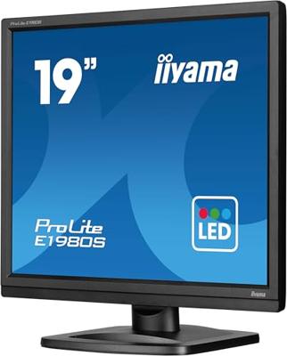 Iiyama ProLite E1980S-B1 LED-monitor Energielabel D (A - G) 48.3 cm (19 inch) 1280 x 1024 Pixel 5:4 3 ms HDMI, DisplayPort TN LCD Iiyama ProLite E1980S-B1 LED-monitor Energielabel D (A - G) 48.3 cm (19 inch) 1280 x 1024 Pixel 5:4 3 ms HDMI, DisplayPort TN LCD