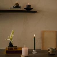 Kaars rustiek d7h7 cm donkerblauw Spaas - Spaas - thumbnail