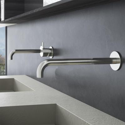 Wastafelkraan Uitloop Hotbath Cobber Rond 25 cm Geborsteld Nikkel Wastafelkraan Uitloop Hotbath Cobber Rond 25 cm Geborsteld Nikkel