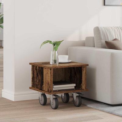 TV-standaard Oudhout 37 x 35 x 35 cm Bewerkt hout