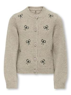 Kids ONLY winter vest meisjes - grijs - KogCody - regular fit, gebreid