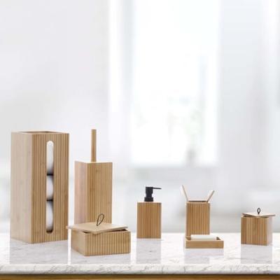 Tandenborstelhouder 5five Simply Smart Terre Bamboe Hout