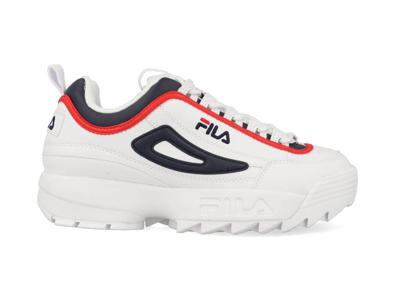 Fila Disruptor CB Low 1010575.01M Wit/Rood/Blauw-42  maat 42