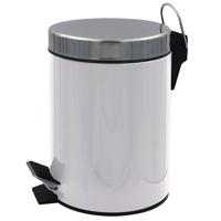 RIDDER Prullenbak Timon 5 L wit - thumbnail