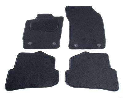 Automatten op maat - zwart stof - Audi A1 8X vanaf 2010