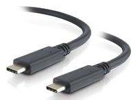 C2G USB korte verlengkabel, USB-kabel, USB C-kabel, 10G, zwart, 1 meter, kabel naar Go 28848 - thumbnail