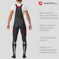 Castelli Sorpasso RoS fietsbroek rood heren S - thumbnail