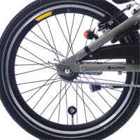 Alpina achterwiel 22 hlqc trail zwart zw spk - thumbnail