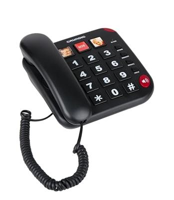 Grundig Senioren Telefoon Zwart