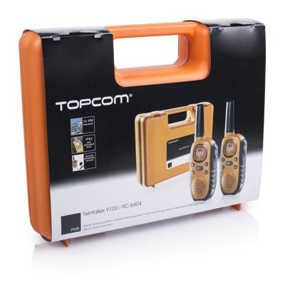Topcom RC-6404 Walkie Talkie - Twintalker 9100 Long Range