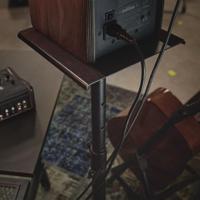 Gravity SP 3202 LRB studiomonitor statief met zware ronde voet - thumbnail