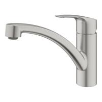GROHE Eurosmart Keukenkraan - draaibare uitloop - supersteel geborsteld 33281dc3 - thumbnail