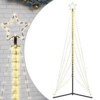 VidaXL Led-kerstboom 525 leds warm wit 302 cm - thumbnail