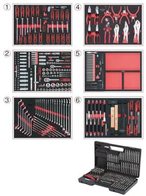 KS Tools 713.0598 Gereedschapsset Chroom-vanadium staal 598 onderdelen KS Tools 713.0598 Gereedschapsset Chroom-vanadium staal 598 onderdelen