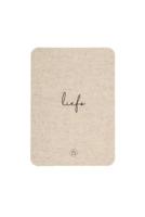 Zusss linnen kaart met envelop liefs - thumbnail